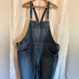 Universal Thread Blue Denim Overalls like new.